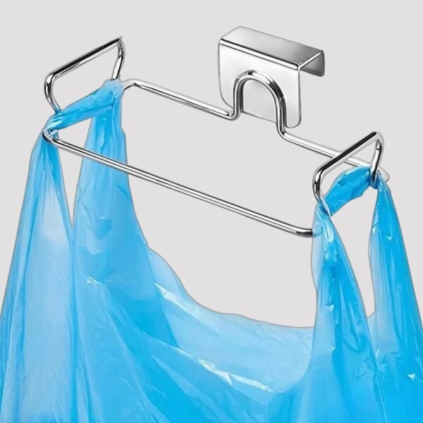 Stainless Steel Hanging Garbage Bag Rack